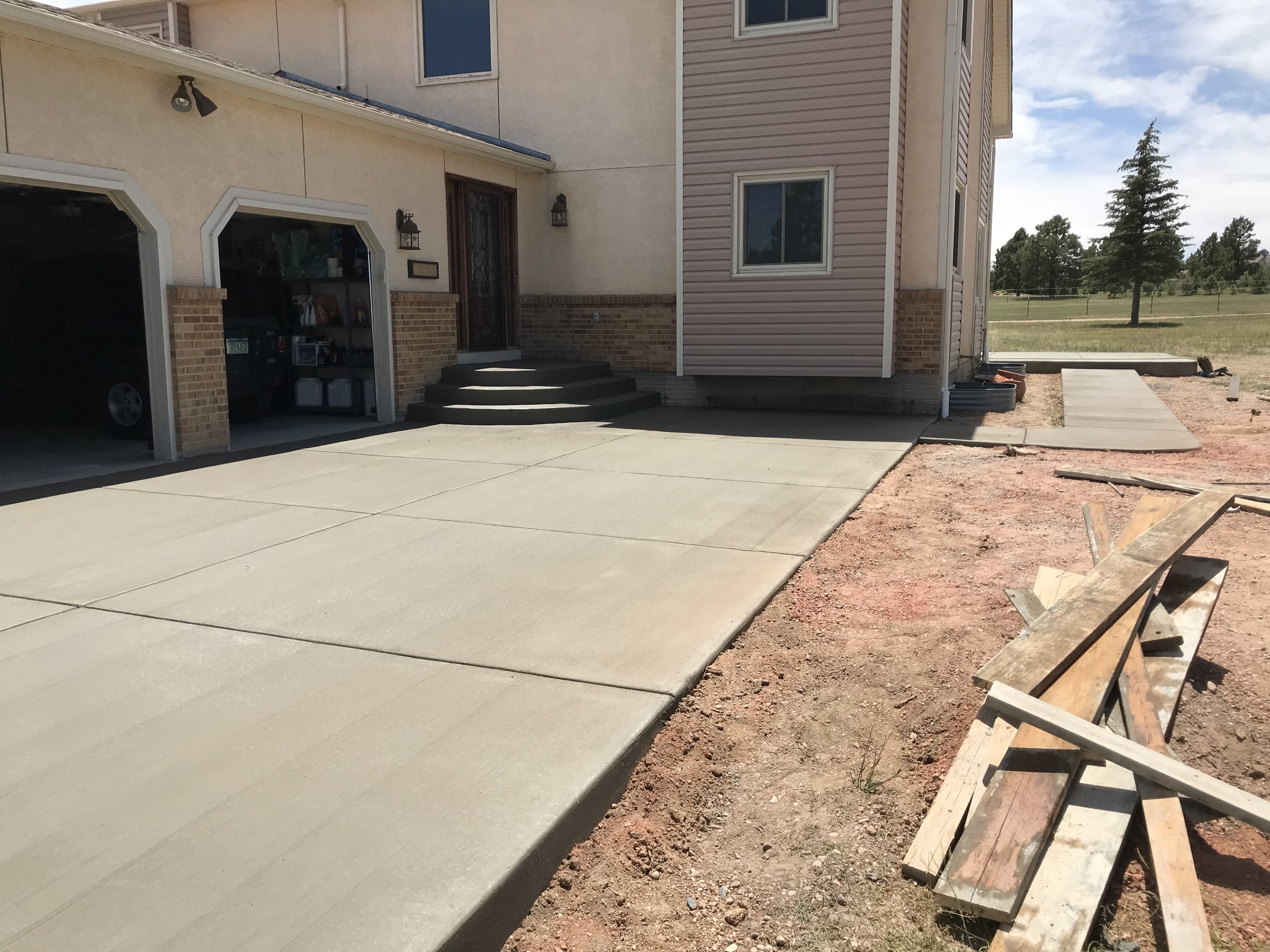 Custom Concrete Work Colorado Springs | CRJ Contractors